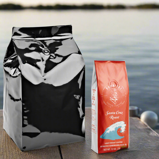 Santa Cruz Blend Coffee Bag – Light Roast – Small Batch – Supports Animal Rescue