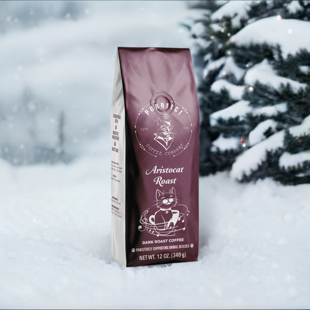 Aristocat Coffee Bag – Dark Roast – Small Batch – Supports Animal Rescue