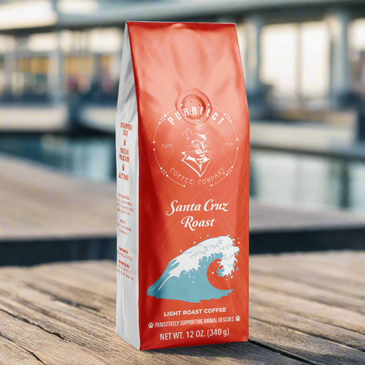 Santa Cruz Blend Coffee Bag – Light Roast – Small Batch – Supports Animal Rescue
