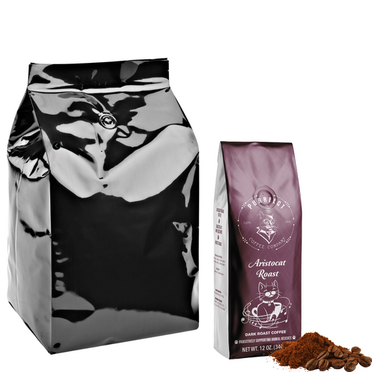 Aristocat Coffee – Elegant Dark Roast –Smooth & Refined Flavor – 100% Arabica Beans - 5lb Bag