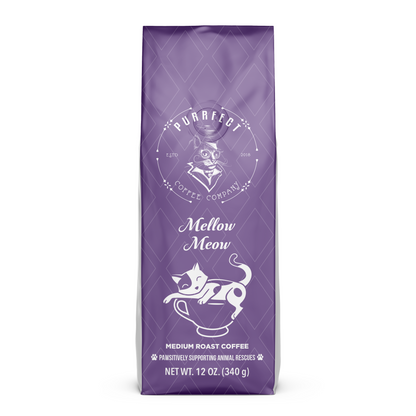 5 lbs Mellow Meow Coffee - Smooth & Aromatic | Purrfect Coffee's Bestseller